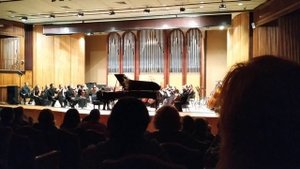 Д.Д.Шостакович. Концерт номер один для фортепиано и солирующей трубы.