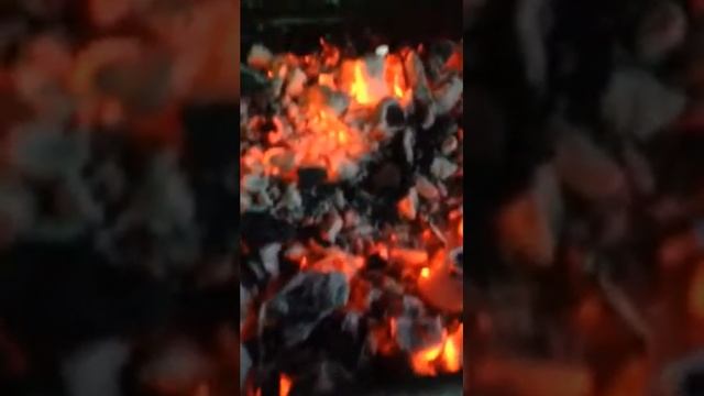 Что будет если кинуть в раскалённые угли снег