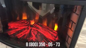 Электрокамин Elford 25 AO с очагом Firefield 25 S IR RealFlame