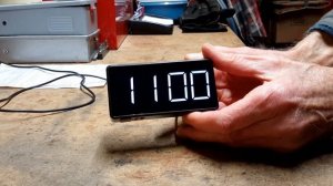 MSP LED 8039 mini student clock