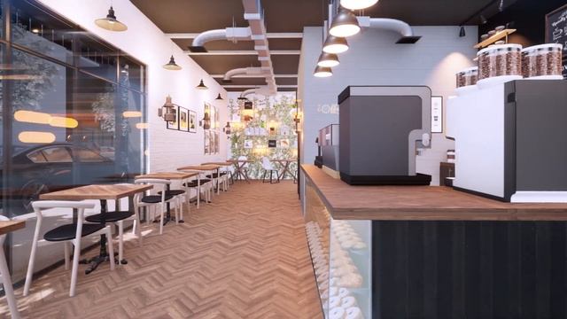 Coffee Shop | Revit Architecture | Twinmotion Tutorial