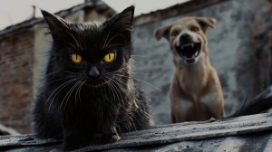 Грустный кот