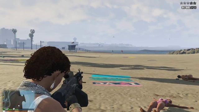 GTA5 Online - Hydra и машина