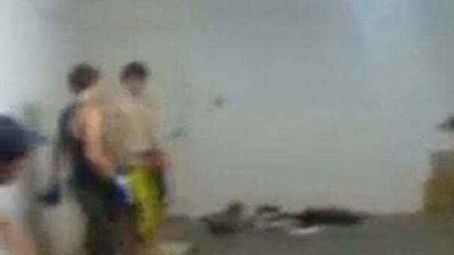 BOXING IN NICKS GARAGE
