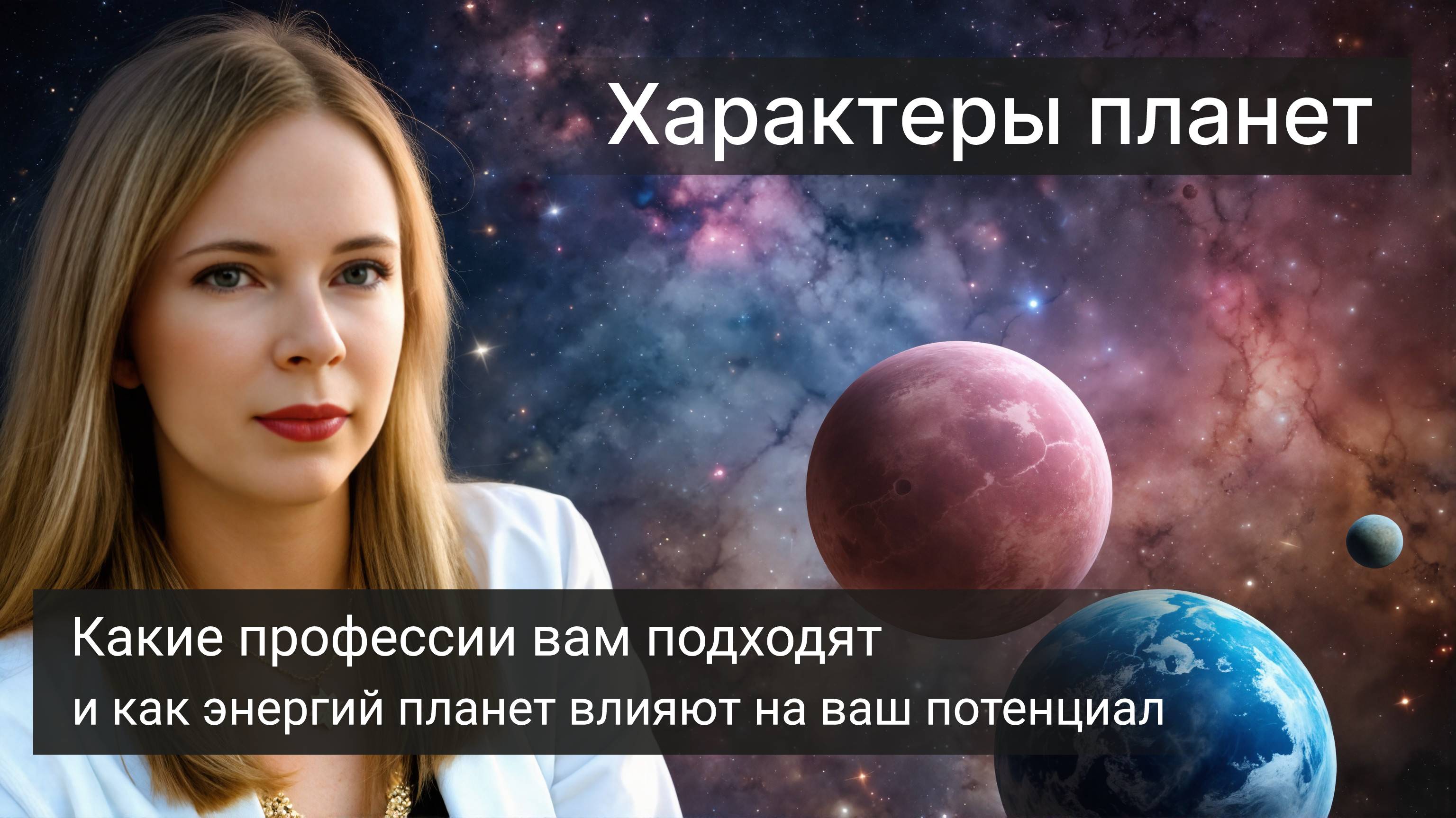 Характеры планет. Какие профессии вам подходят и как энергий планет влияют на ваш потенциал.