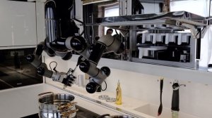 Moley Robotic Kitchen cooks Kimchi & Polish Sausage Spaghetti