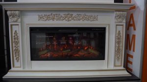 Электрокамин Шелтон с очагом FreeSpace 40.Новинка!