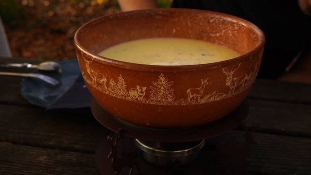 Cheese Fondue in the Forest | Switzerland смотреть онлайн