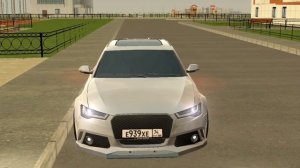 Опасная audi rs 6 рестайлинг на black russia🤖🤖