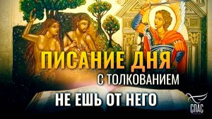 "Не ешь от него" / Писание дня