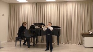 Сергей Пепеляев 10 лет - труба, П. И. Чайковский Ариозо воина из кантаты "Москва"
