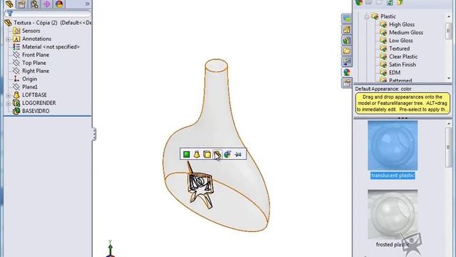 29 - Changing the Appearance of Templates | SolidWorks 2013 Fundamentals смотреть онлайн