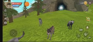 Играю в симулятор волка