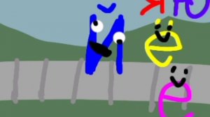 А И Б сидели на трубе...