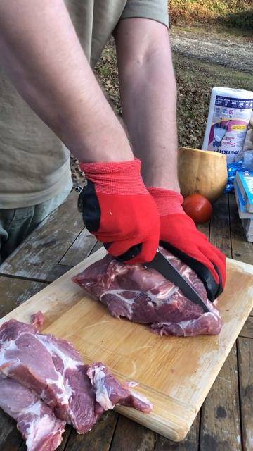 САМЫЕ ЖИРНЫЕ МЕСТА ‼️ МЯСНОЙ ТЕСТ НОЖА ИЗ ЛУЧШЕЙ СТАЛИ В МИРЕ S390 смотреть онлайн