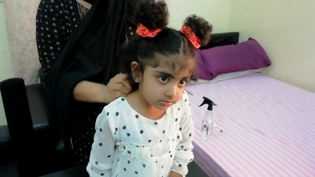 easy 5 short curly hair style for girls/kids hair style/rafsi's kitchen смотреть онлайн