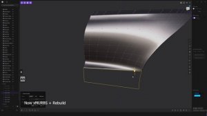 xNURBS in Plasticity 3D (v24.0.0-beta.24) | Surface Repair (CleanUp) using xNURBS