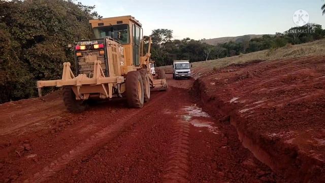 motoniveladora 120k pá carregadeira jcb retro randon trabalhando. смотреть онлайн