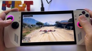 Grand Theft Auto 5 | Asus Rog ALLY gameplay: High graphics, No FSR, 720p, max 140 FPS