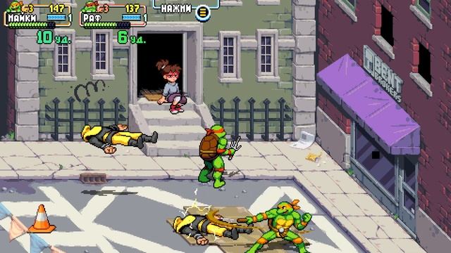 Прохождение игры TMNT: Shredder's Revenge 2022 серия 1 /* WiND WARM + Anyashka */ смотреть онлайн