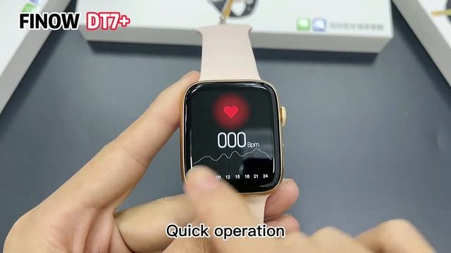 FINOW IWO DT7 Plus Smart Watch 380mAh/Wireless charge/NFC/GPS-Best Watch 7 Copy?Beat W27 W37 PRO? смотреть онлайн