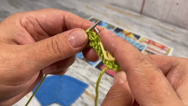 Вязальные советы. Ажурная линия реглана. Knitting tips. Openwork raglan line.