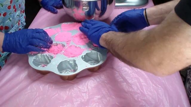 Icy Shine Rose Bath Bombs Full Length Version