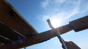 ПОСТРОИЛ ДЕРЕВЯННУЮ БАЗУ ИЗ ДОСОК!!!