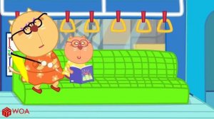 Wolfoo на русском   Wolfoo веселиться на море   Wolfoo Russian   Мультик для детей