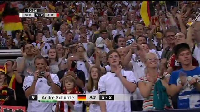Гол Шюррле в матче "Германия - Австрия" 5:2 смотреть онлайн