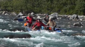 Прохождение шиверы на р. Хоймадъю.