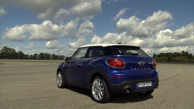 2013 Starlight Blue MINI Cooper Paceman Exterior and interior смотреть онлайн
