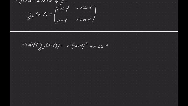 MA9714: 59 - Change of Variables: Example for Polar Coordinates