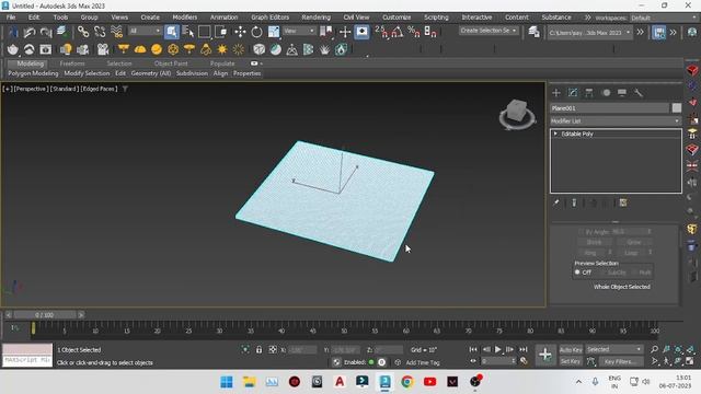 How to Make #terrain in #3dsmax #easytutorial