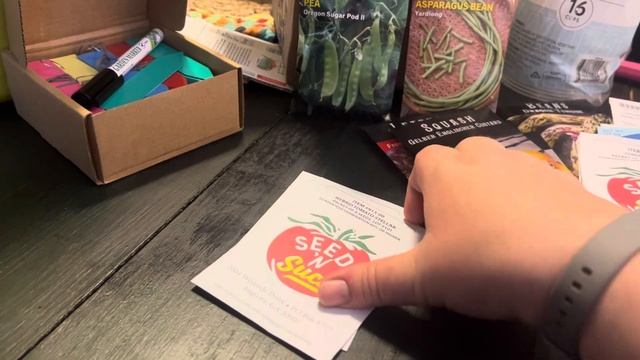 Seed Haul 2024 New foods to try!