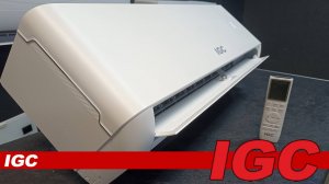 Новинка в области настенных кондиционеров IGC Omega Страна бренда Великобритания #SplitClim #IGC