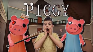 Убегаем от Пигги в Роблокс!