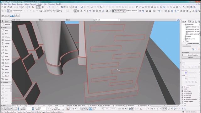 Modeling Highrise Conceptual Designs in Archicad смотреть онлайн