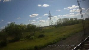 Россия из окна поезда.Новосибирск-Омск. Часть 5. Окончание