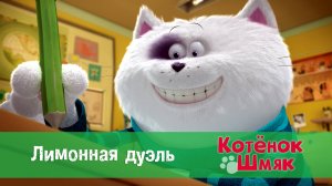 Котенок Шмяк, 1 сезон 40 серия. Лимонная дуэль