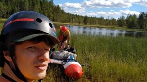 Авторская музыка и фильм о нашем трио-рафтинге в Северной Карелии в 2022 году (тема - "Местные", СГ)