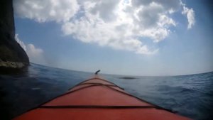 КАЯК. Путешествуем на каяке по побережью Крыма. На каяке по черному морю. Видео для релаксации.