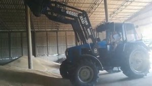 Тест нового погрузчика ТУРС 2000