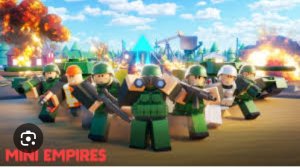 играю в мини империя в роблокс с блогером