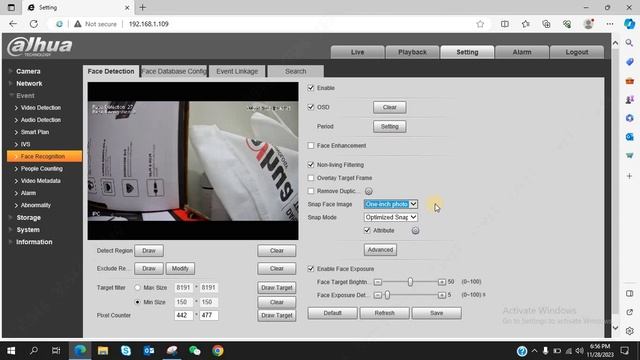 Dahua 120 Second Series IPC -Episode 22: Face recognition configuration