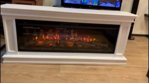 Электрокамин Interflame Стаффорд с очагом FreeSpace 50 белый