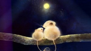 Мышонок и луна