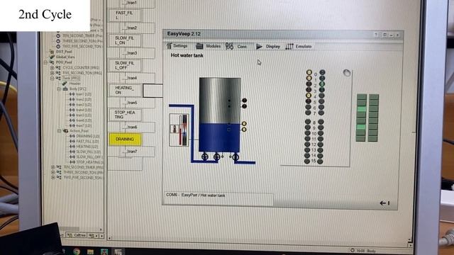 MFE3203 - Mechatronic System Technologies and Design Assignment - Hot Tank Water Simulation