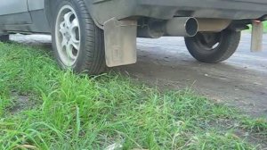 выхлоп Stinger на ВАЗ 2108 rezvo usrus