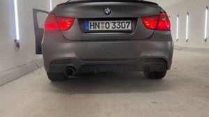 BMW 330i E90 N53 Sound 335i Endschalldämpfer